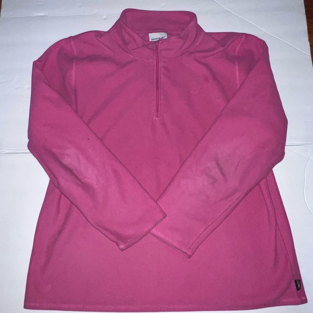 Reebok Quarter Zip Fleece Pullover